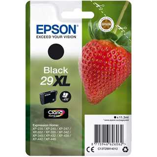 Epson Tinte 29XL C13T29914012 Schwarz bis zu 470 Seiten