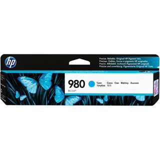 HP 980A Original Tinte cyan Standardkapazitt 86.5ml 6.600 Seiten 1er-Pack Office jet Enterprise