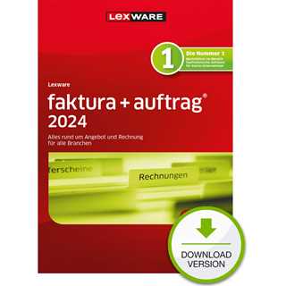 Lexware Faktura+Auftrag 2024 - 1 Device, 1 Year - ESD-DownloadESD