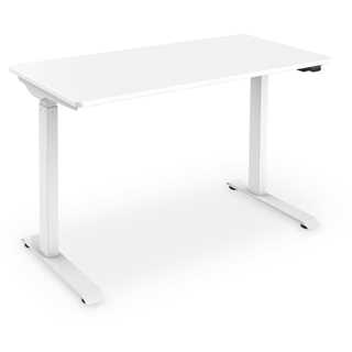 SOP Schreibtisch elektrisch höhenverstellbar 1200x600x180mm 50KG DIGITUS White