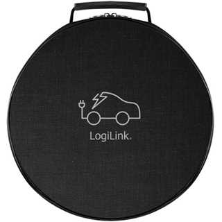 LogiLink Schutztasche für Elektroauto Ladekabel Black