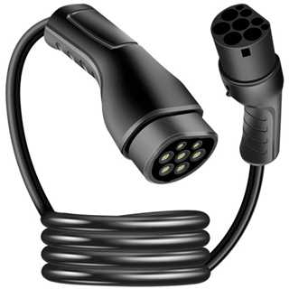 LogiLink Elektroauto Ladekabel/electric car charging cable Typ 2 11kW 3P 20A 7,5m Black + Tasche