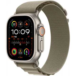 Apple Watch Ultra 2 Titanium Cellular 49mm (Alpine Loop oliv) Medium NEW