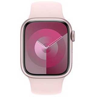 Apple Watch S9 Aluminium 41mm Rosé (Sportarmband hellrosa) M/L NEW