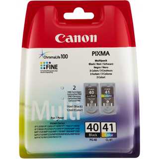 Canon Tinte PG-40/CL-41 0615B043 2er Multipack (BKMCY)