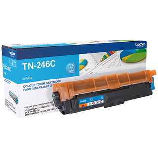 Brother Toner TN-246C Cyan bis zu 2.200 Seiten nach ISO/IEC 19798