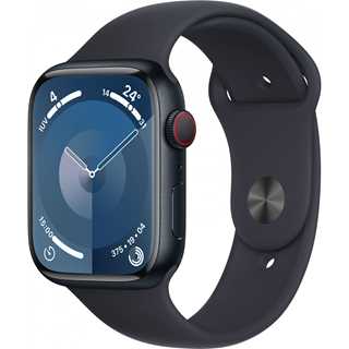 Apple Watch S9 Aluminium Cellular 45mm Mitternacht (Sportarmband mitternacht) S/M NEW