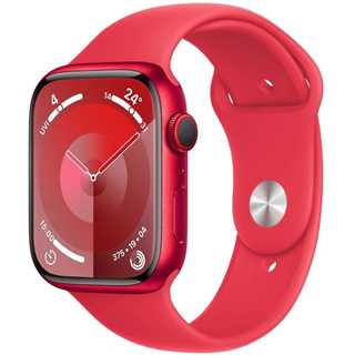 Apple Watch S9 Aluminium Cellular 45mm Rot (Sportarmband rot) M/L NEW
