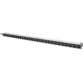 DIGITUS PDU 24xC13 3xC19 Ausgänge 250V/16A schwarz