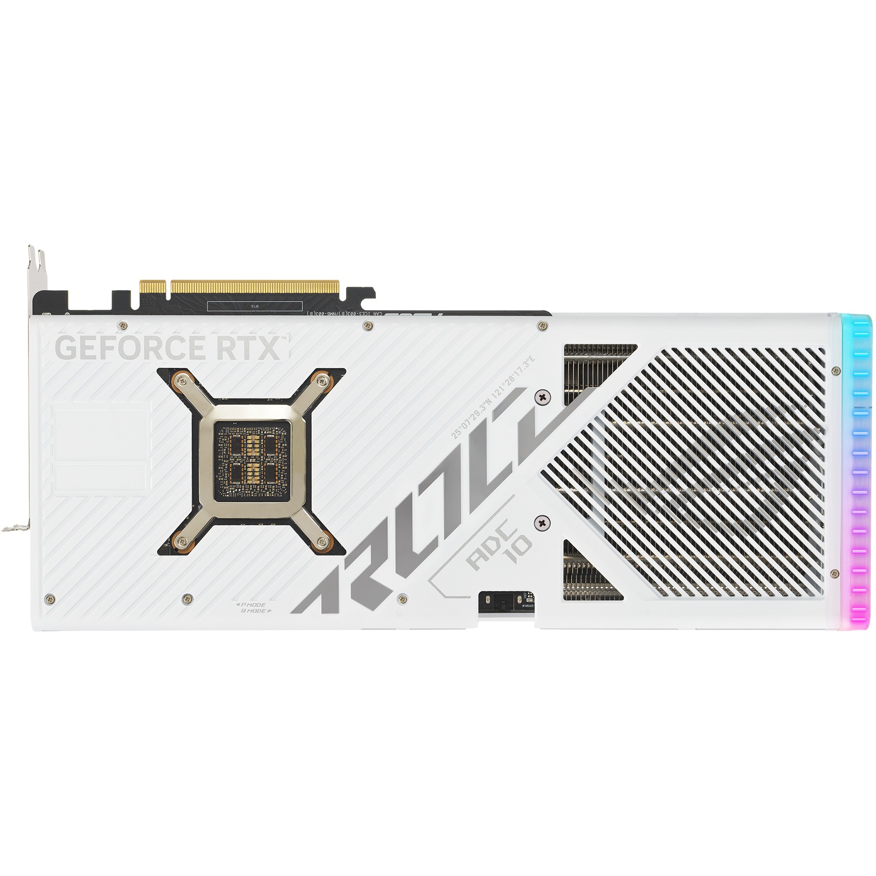 RTX 4090 24GB ASUS ROG Strix OC White GDDR6X 3Fan ROG-STRIX-RTX4090 ...