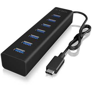 ICY BOX IB-HUB1700-C3 USB-C HUB 7-Port 7xUSB 3.0