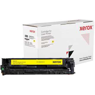 TON Xerox Everyday Toner 006R03810 Gelb alternativ zu HP Toner 131A / 125A / 128A CF212A / CB542A / CE322A