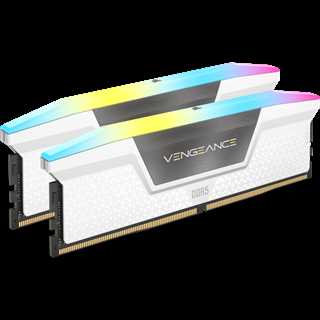 Corsair Vengeance RGB 32GB DDR5-6000 Kit (2x 16GB), CL36, weiß