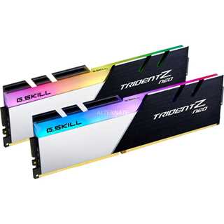 G.Skill DIMM 32 GB 4000 (2x 16 GB) Dual-Kit (schwarz/silber. F4-4000C18D-32GTZN. Trident Z Neo. INTEL XMP)