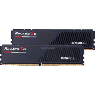 32GB (2x16GB) G.Skill Ripjaws S5 Black DDR5-6000 CL32 RAM Speicher Kit