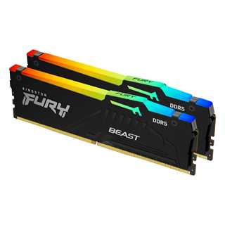 KINGSTON 64GB 5200MT/s DDR5 CL36 DIMM Kit of 2 FURY Beast RGB EXPO