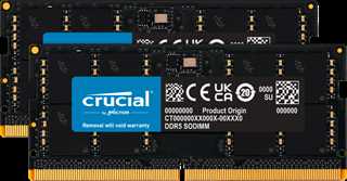 64GB (2x32GB) Crucial DDR5-4800 CL 40 SO-DIMM RAM Notebook Speicher Kit CT2K32G4