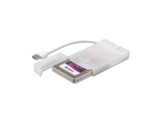 i-tec Mysafe Externes USB3.0 Festplattengehäuse weiss für 2,5