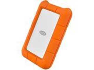 STICK LACIE RUGGED 1TB USB-C USB3.0 Drop- crush- and rain-resistant for all-terrain use orange