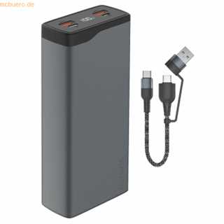 4smarts Powerbank VoltHub Pro 26800mAh QuickCharge PD gunmetal