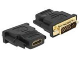 Delock Adapter DVI 24+1 Pin Stecker > HDMI Buchse