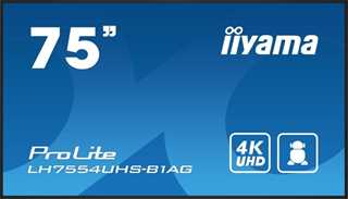 iiyama LH7554UHS-B1AG 189cm (75