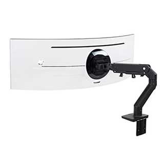 HX DESK MONITOR ARM WITH HD PIVOT MATTE BLACK