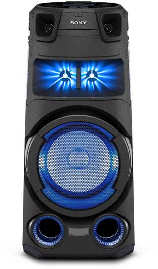 Sony MHC-V73D - Tragbarer Bluetooth Partylautsprecher - schwarz
