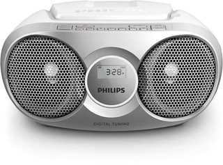 Philips AZ215S/12 CD-Radio Silber