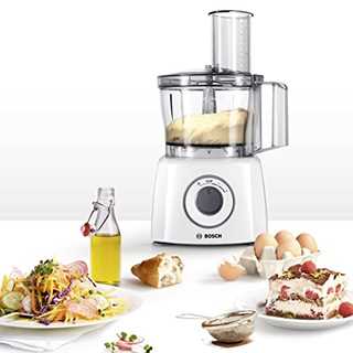 Bosch MCM3100W Kompakt-Küchenmaschine grau weiß