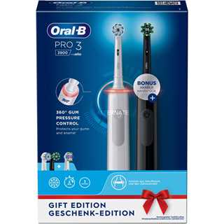 Oral-B Pro 3 3900 Duo *schwarz/weiß*