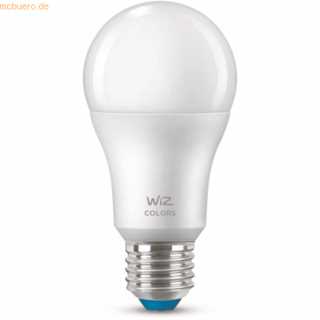 WiZ 60W E27 Standardform Tunable White & Color Testsieger StiWa 01/24, 3er Pack