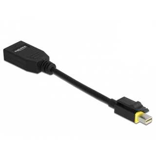 DELOCK Mini DisplayPort 1.4 zu DisplayPort Adapter mit Einrastfunktion 8K 60 Hz