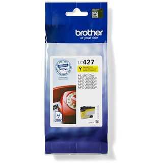 Brother Tinte LC-427Y Gelb bis zu 1.500 Seiten nach ISO/IEC 24711