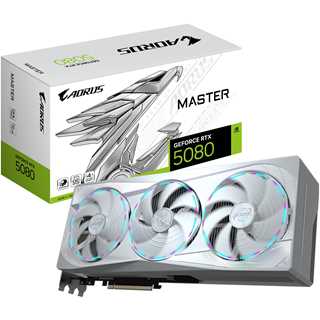 RTX 5080 16GB Gigabyte Aorus Master Ice GDDR7 3Fan white