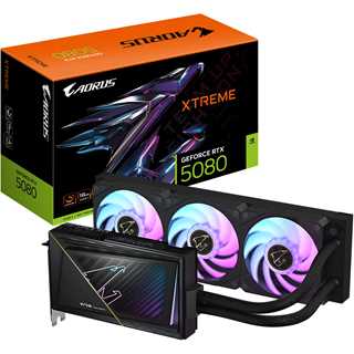 RTX 5080 16GB Gigabyte Aorus Xtreme Waterforce GDDR7 3 Fan