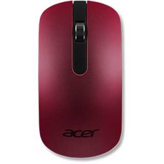 Acer Slim Optical Mouse wireless red