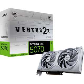 RTX 5070 12GB MSI Ventus 2X OC GDDR7 white