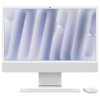 APPLE iMac 4,5K 59,70cm 23,5Zoll Apple M3 Chip mit 8-Core CPU und 16-Core GPU 16GB gem. RAM 512GB SSD DE Silber