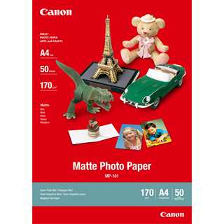 CANON MP-101matte Foto Papier 170g/m2 A4 50 Blatt 1er-Pack