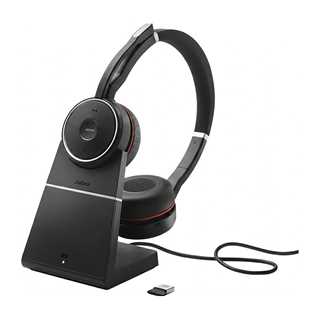 Jabra Evolve3 75 UC + Ladestation + Link 390a schwarz