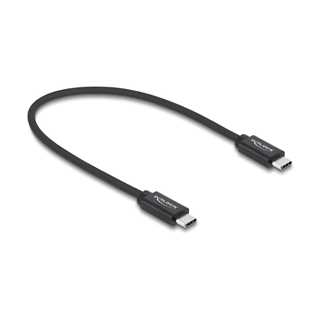 Delock Koaxiales USB 40 Gbps Kabel USB PD 3.1 240 W 0,5 m