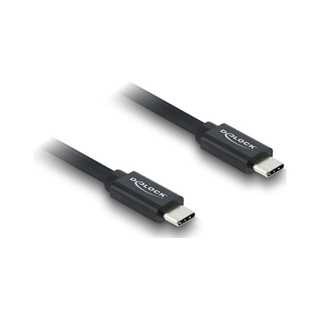Delock Koaxiales USB 40 Gbps Kabel USB PD 3.1 240 W 1 m