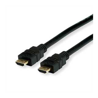 VALUE 4K HDMI Ultra HD Kabel mit Ethernet, ST/ST, schwarz, 2 m