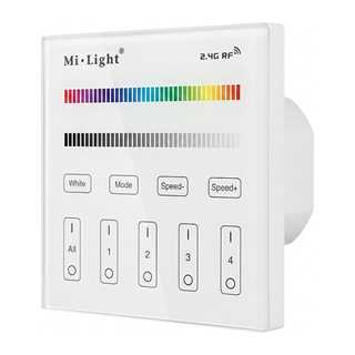 LED Fernbedienung Smart Panel RGB/RGB-W 4 Zonen *Milight/Miboxer*