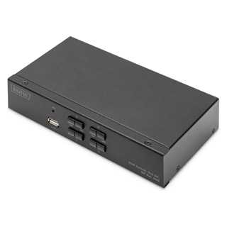 Digitus KVM Switch DispalyPort 4x1 (schwarz)