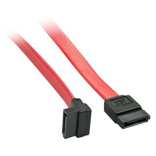 LINDY SATA III Kabel 90° 7pol. SAS kompatibel 0.7m