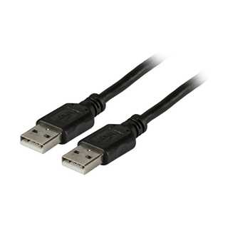 EFB USB2.0 Anschlusskabel A-A,St.-St.,5m,schwarz,Classic