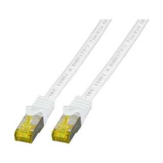 EFB RJ45 Patchk. S/FTP Cat.6A LSZH Cat.7 Rohk. 25.00m weiß