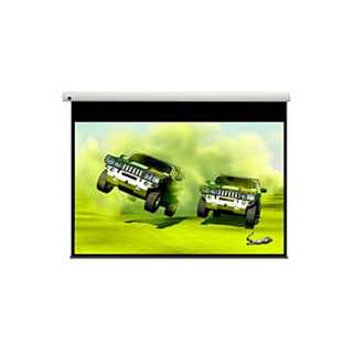 Optoma DE-9092EGA motorisierte Leinwand für Wand-/Deckenmontage, 16:9, (92